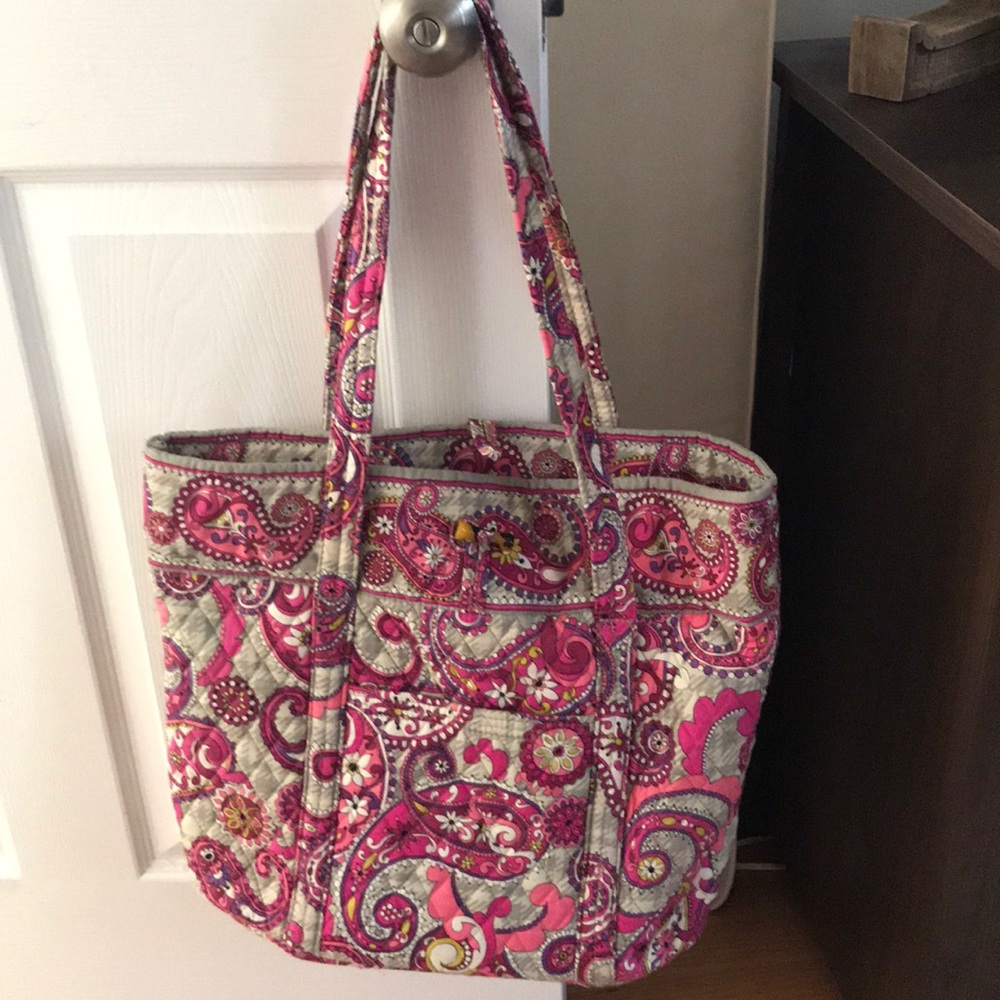 Vera Bradley Tote Bag in pink pattern
